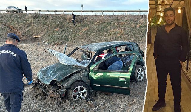 Kütahya'da otomobil takla attı, ölü ve yaralılar var