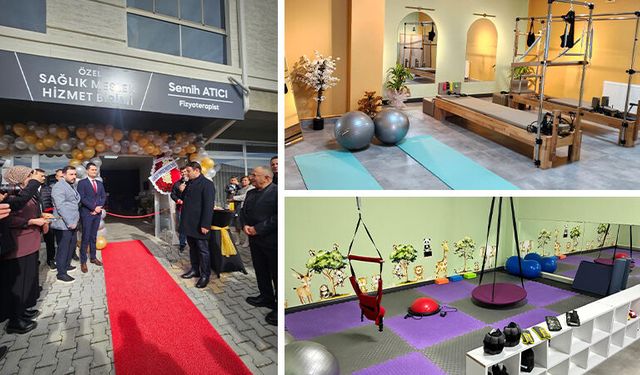 Kütahya’da özel fizyoterapi merkezi hizmete girdi