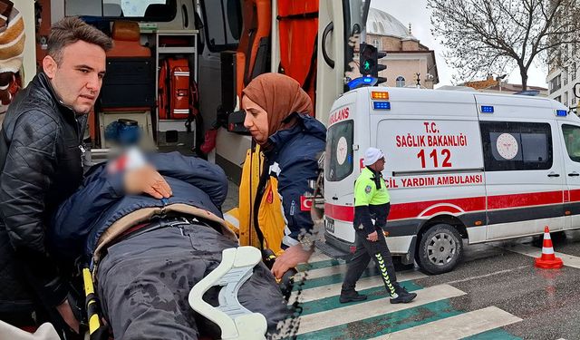 Kütahya’da parmak kopartan trafik kazası