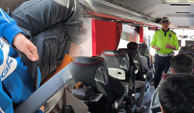 Kütahya’da polis ekiplerinden “emniyet kemeri” uyarısı