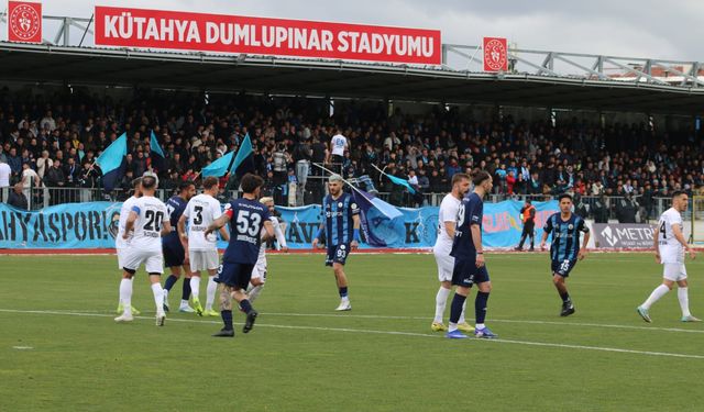 Kütahyaspor evinde ilk yarıyı golsüz kapattı