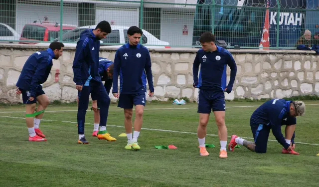 Kütahyaspor’da tek hedef galibiyet, antrenmanlar sürüyor