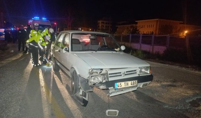 Manisa’da otomobilin çarptığı yaya hayatını kaybetti