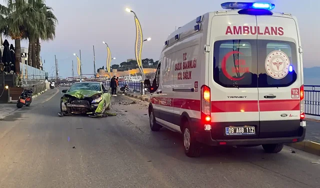 Aydın’da skuter sürücüsü kazada hayatını kaybetti