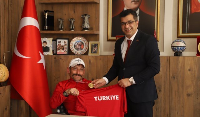 Engelli sporculardan Kütahya’ya gurur