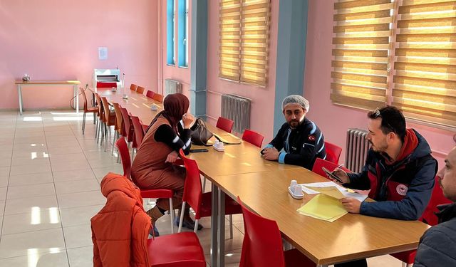 Kütahya Dumlupınar’da pansiyon yemekhanesi denetlendi