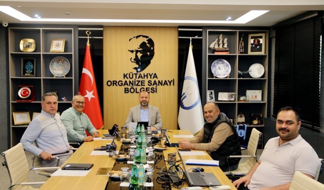 Kütahya OSB’de Nisan ayı yönetim toplantısı yapıldı