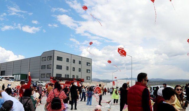 Kütahya OSB’de uçurtma şenliği coşkusu
