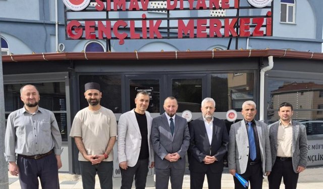Kütahya Simav’da gençlik merkezine anlamlı ziyaret