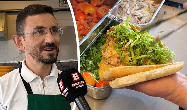 Kütahya’da geleneksel ekmek arası tavuk dönerin sırrını anlattı