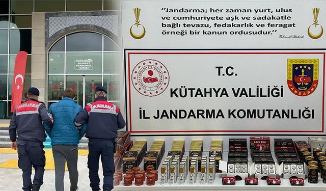 Kütahya'da jandarmadan cinsel ürün operasyonu