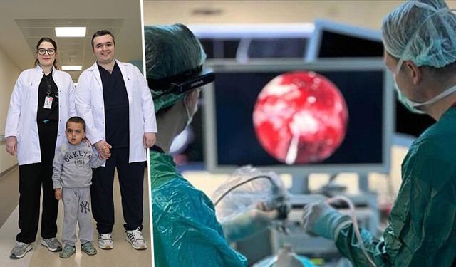 Kütahya’da küçük çocuk sağlığına kavuştu