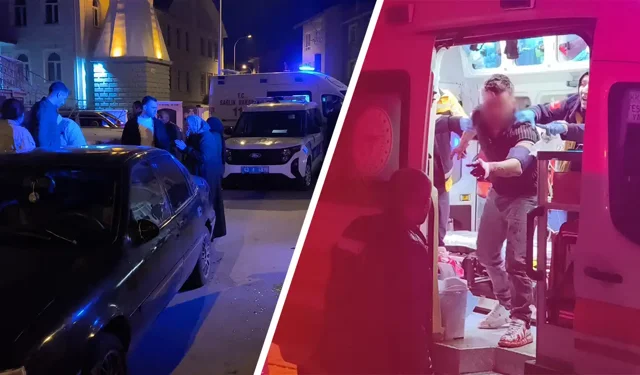 Kütahya’da sokakta bıçaklı sopalı kavga