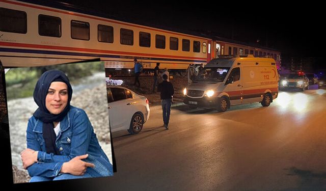 Kütahya'da trenin çarptığı kadın öldü