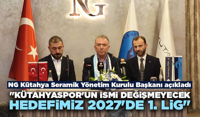 Kütahyaspor'da beklenen açıklama yapıldı