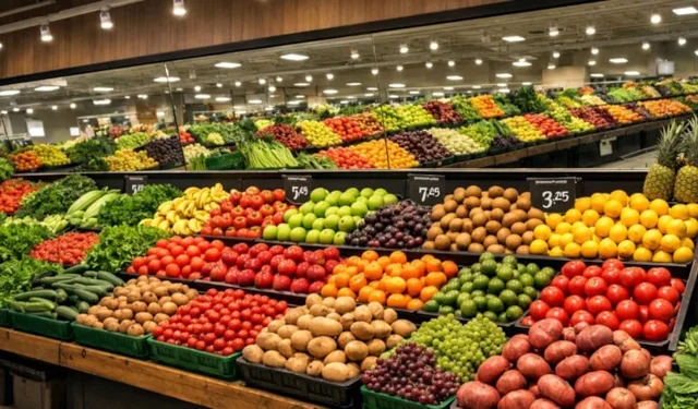 Manav reyonlarındaki aynaların sebebi şaşırttı