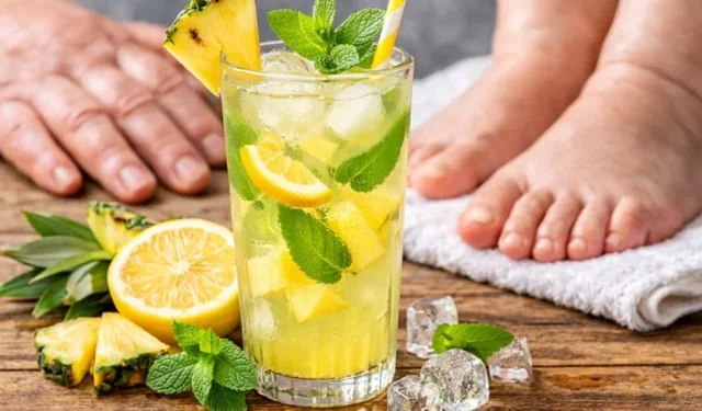 Bu limonata vücuttaki ödemi azaltıyor