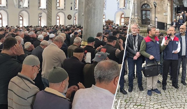 Okul saldırılarında ölenler için Kütahya'da gıyabi cenaze namazı kılındı