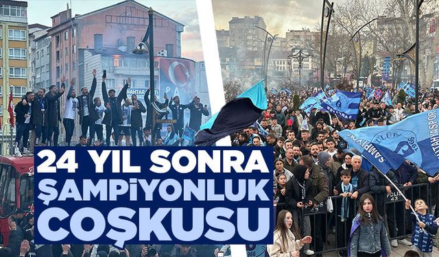 Şampiyon Kütahyaspor, taraftarıyla buluştu