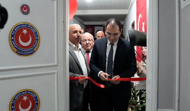 Tavşanlı’da şehit gazi derneği açıldı