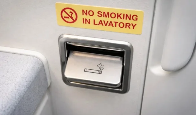 Uçaklarda küllük olmasının nedeni merak konusu oldu