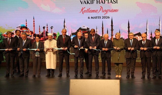 202 vakıf eseri törenle hizmete açıldı