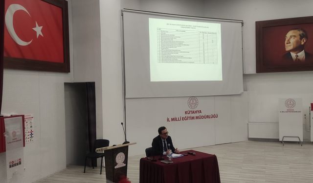 Kütahya’da muhtarlara MAKS anlatıldı