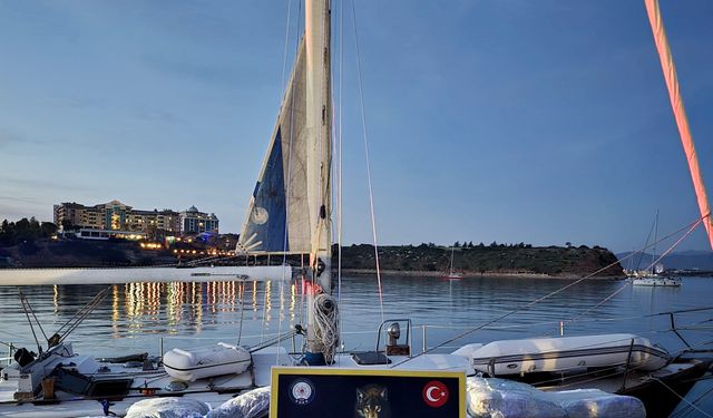 Aydın Didim’de teknede uyuşturucu operasyonu