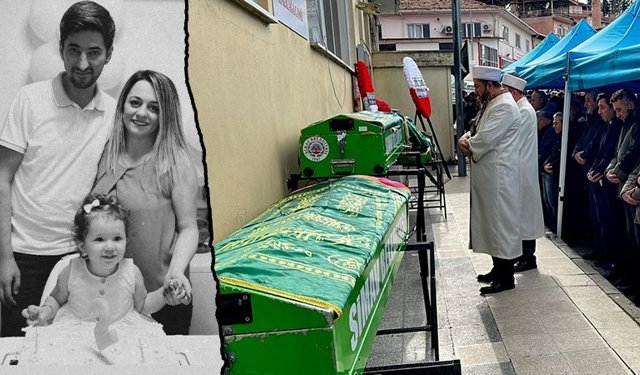 Kazada ölen aynı aileden 4 kişi Kütahya'da defnedildi