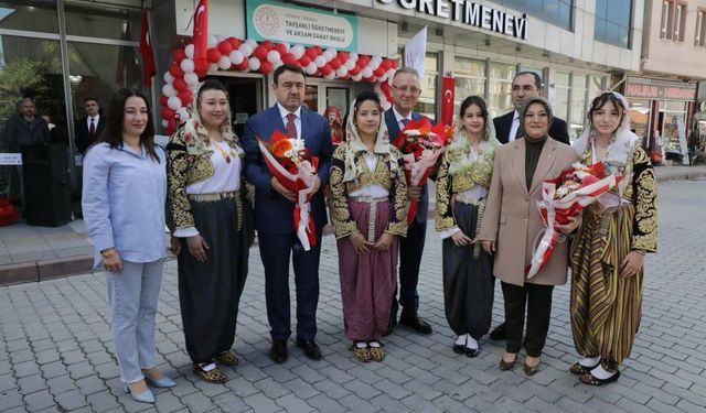 Kütahya Tavşanlı'da Öğretmenevi hizmete açıldı
