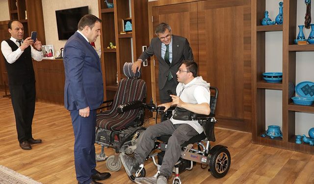 Kütahya Valisi Işın, verdiği sözü tuttu