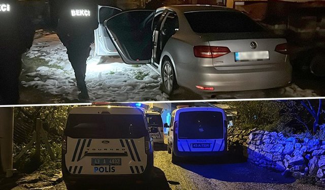 Kütahya'da aksiyonlu gece, 2 şüpheli yakalandı