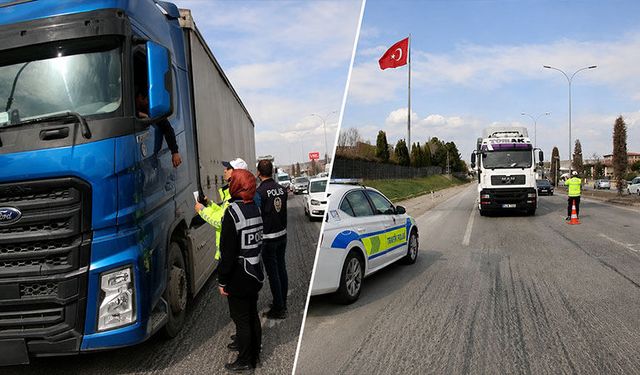 Kütahya’da büyük araçların giriş çıkışı yasaklandı