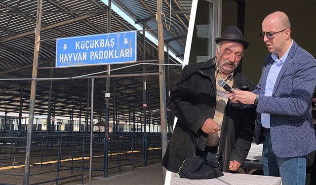 Kütahya’da canlı hayvan pazarında padok kuraları çekildi
