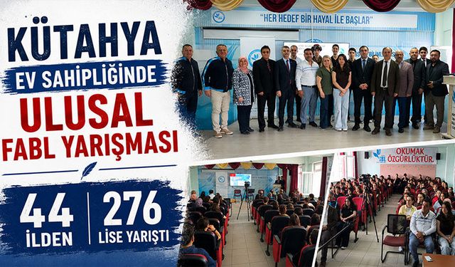 Kütahya’da lise öğrencileri “Fabl”da yazarlık hünerlerini sergiledi