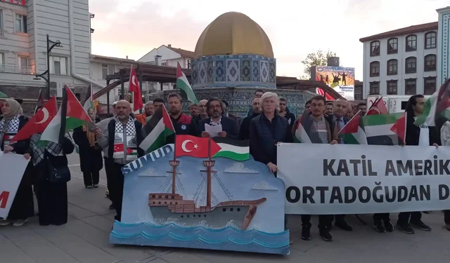 Kütahya’da “Sumud Filosu”na saldırı, protesto edildi