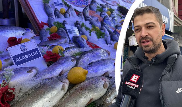Kütahya’da taze balıklar tezgahları renklendiriyor