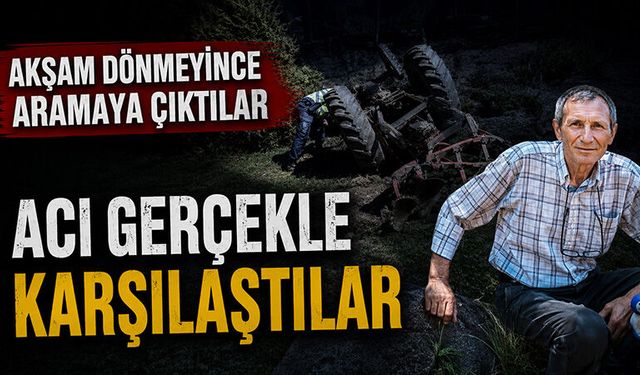 Kütahya'da traktörün altında kalan çiftçi öldü