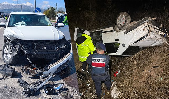 Kütahya’daki trafik kazalarında ölü ve yaralı sayısı belli oldu