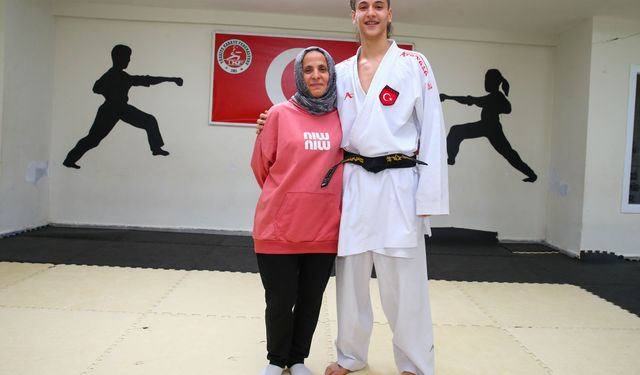Karate için 5 yıldır babası ve kardeşlerinden uzakta yaşıyor