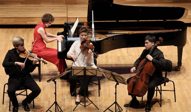 Notos Quartett, İzmir Festivali’nde dinleyiciyle buluştu