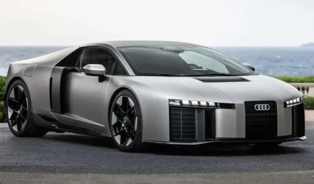 Audi'nin yeni süper otomobili Nuvolari pistte görüldü