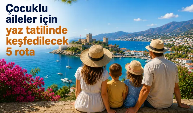 Çocuklu aileler için yaz tatilinde keşfedilecek 5 rota