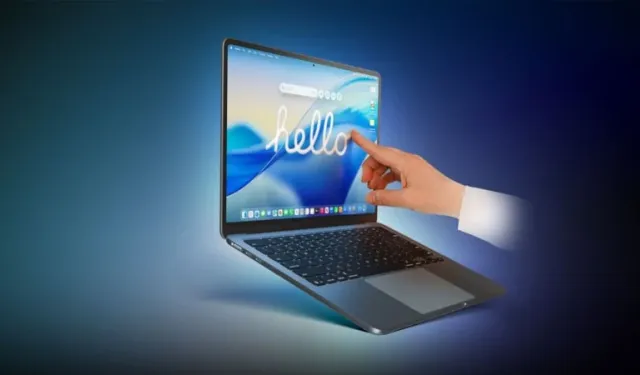 Dokunmatik MacBook için geri sayım başladı