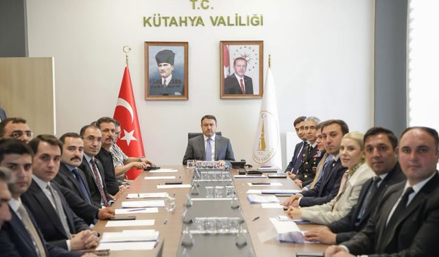 Kütahya İl Güvenlik ve Asayiş Toplantısı gerçekleştirildi