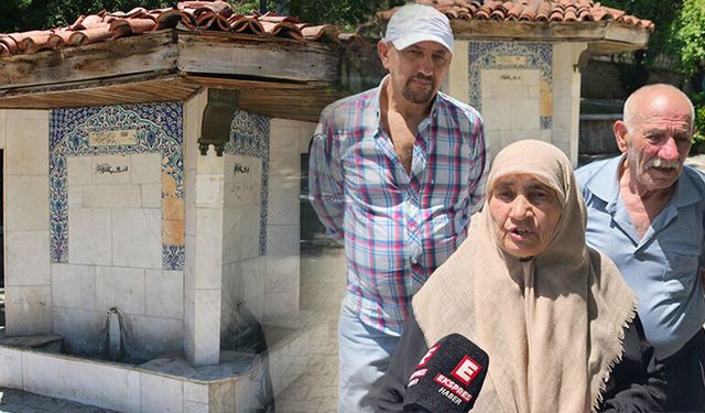 Kütahya Ilıca’da vatandaşların “çeşme suyu” tepkisi