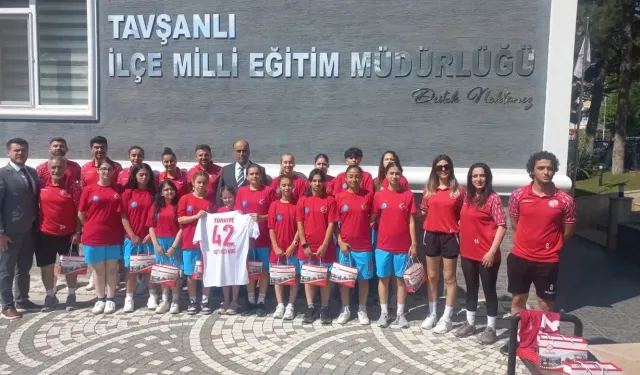 Kütahya Tavşanlı’da Milli takım adaylarından ziyaret