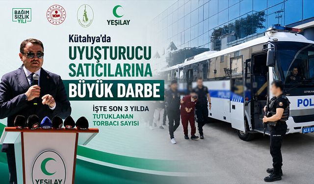 Kütahya Valisi Işın, tutuklanan torbacı sayısını açıkladı