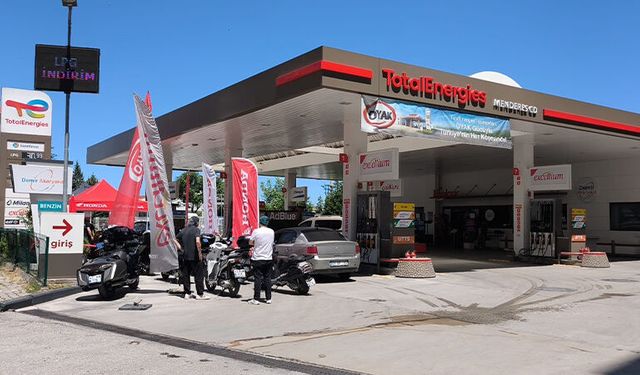 Kütahya’da Demir Akaryakıt’tan motosiklet sahiplerini ağırladı