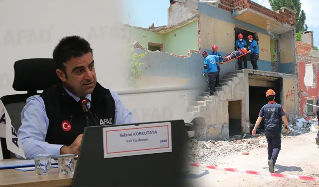 Kütahya’da deprem tatbikatı gerçeğini aratmadı